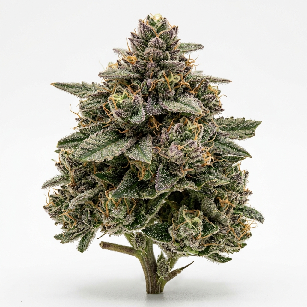 BLUEBERRY CUPCAKE cannabis Bud Close-up