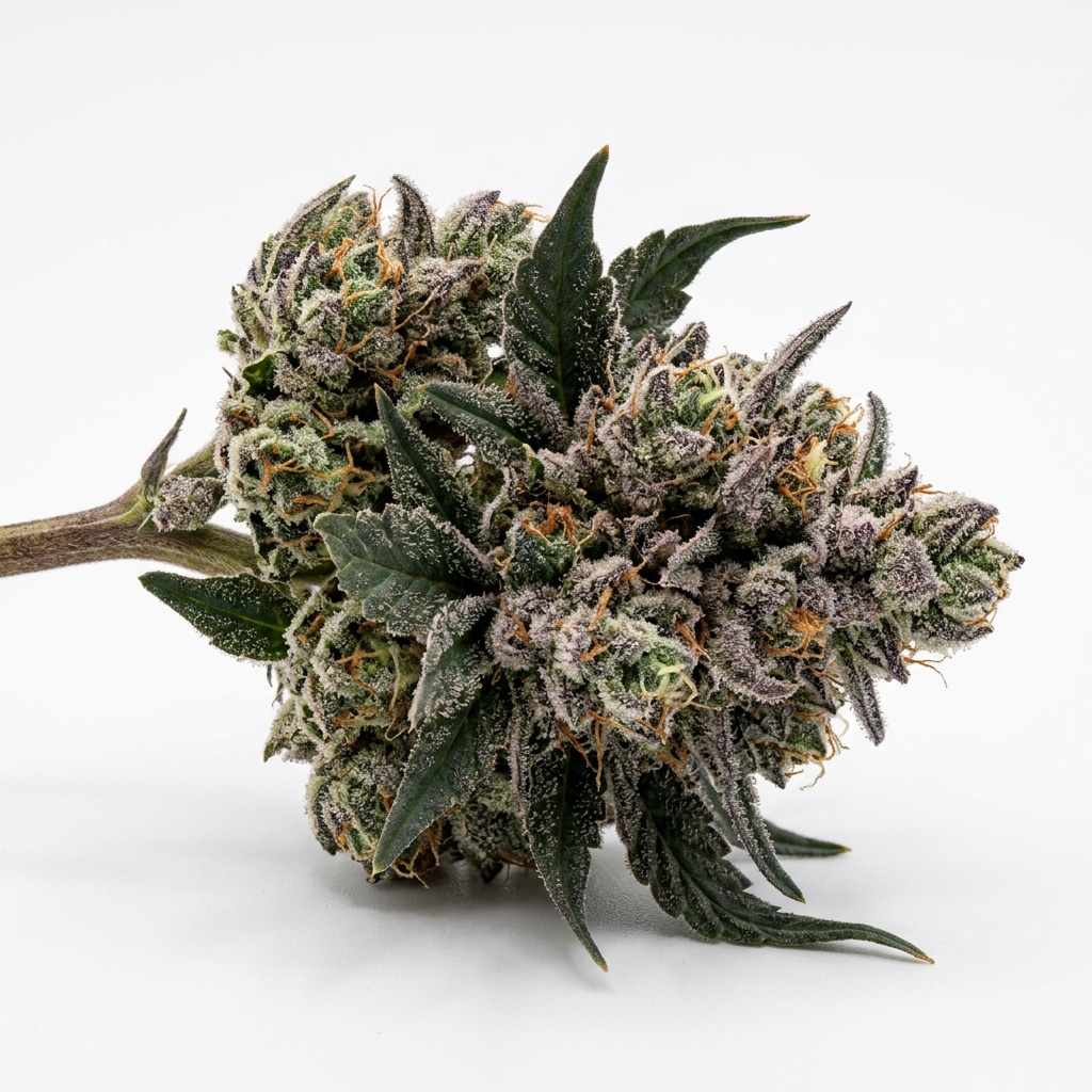 Blue Nerds cannabis Bud Close-up